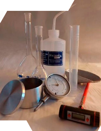 Instrumentos y Accesorios varios para ensayos de materiales