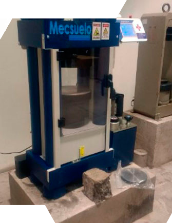 Prensa de Compresión para muestra de Hormigón 3000 kn.